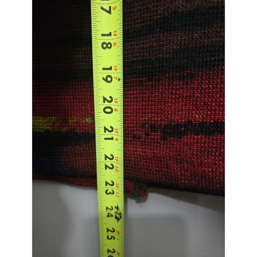 Soft Works Pencil Skirt With Slit Size Small Abstract Colors - Picture 5 of 6